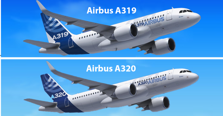 Airbus A319 vs A320: A Detailed Comparison