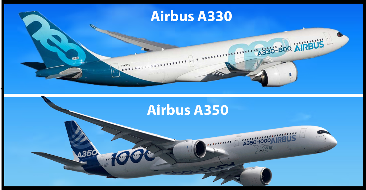 Airbus A330 Vs Airbus A350