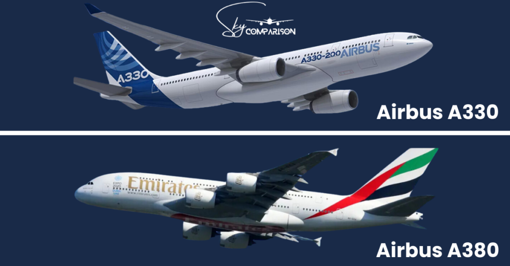 Airbus A330 vs Airbus A380