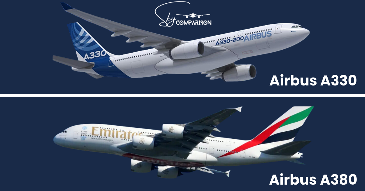 Airbus A330 vs A380 | Performance | Range & Fuel Capacity - Sky Comparison