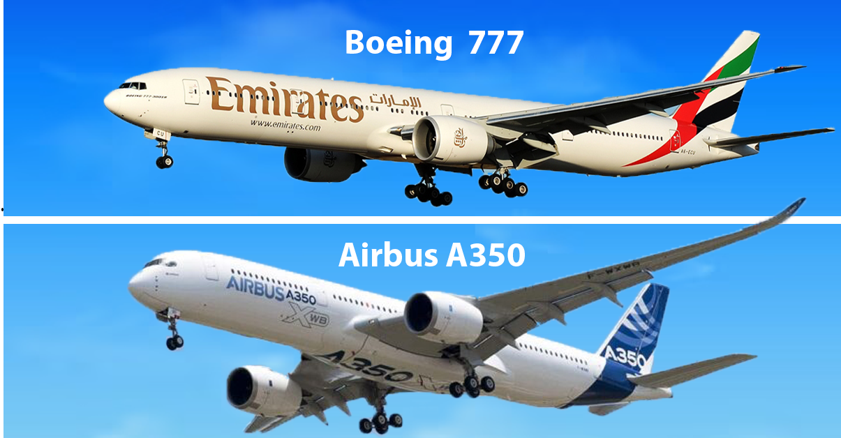 Airbus A350 Vs Boeing 777