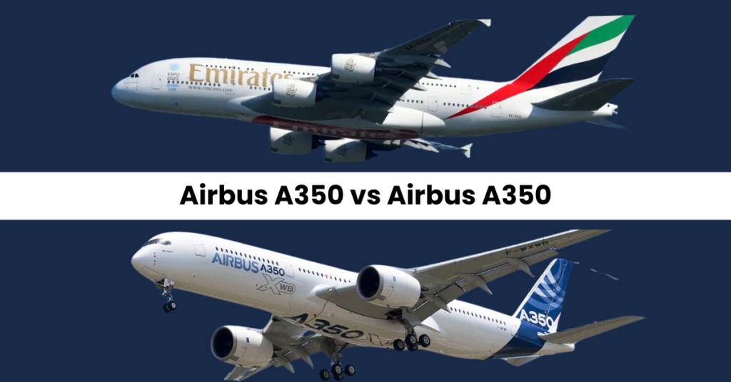 Airbus A350 vs A380