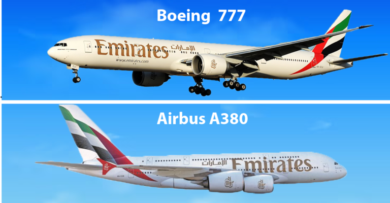Airbus A380 vs Boeing 777: Which One is Better?