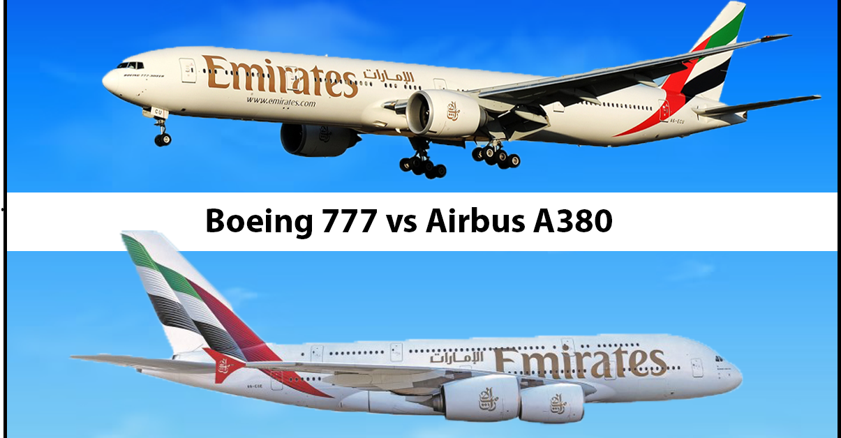Airbus A380 vs Boeing 777 Which One is Better? Sky Comparison