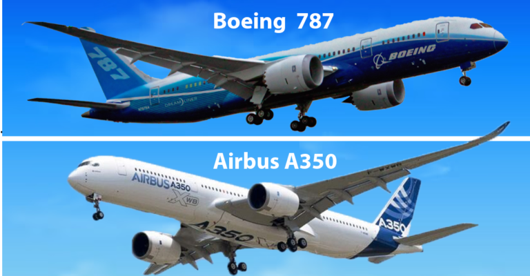 Airbus A350 vs Boeing 787 | Speed, Design, Capacity