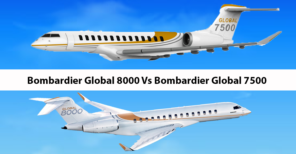 Bombardier Global 8000 vs 7500: A Luxury Jet Showdown - Sky Comparison