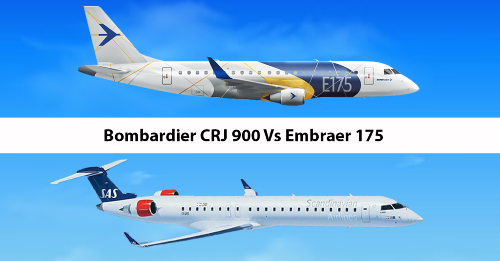 CRJ 900 vs Embraer 175