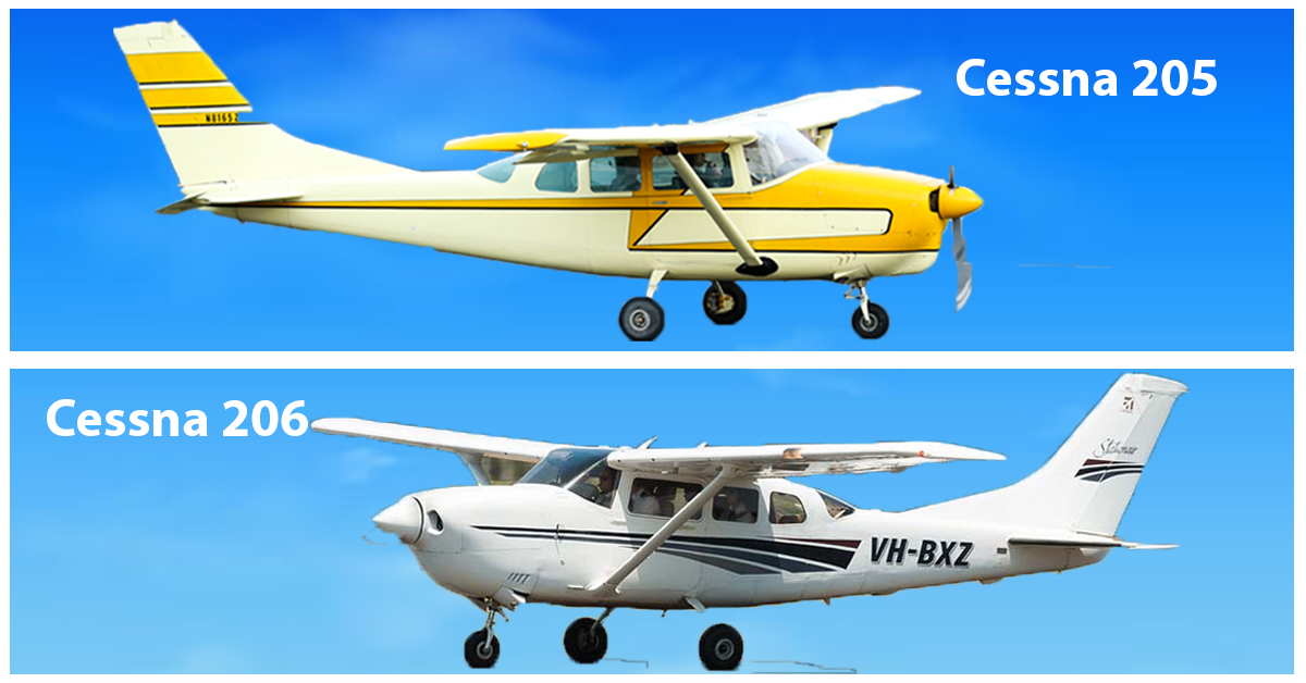 Cessna 205 vs Cessna 206