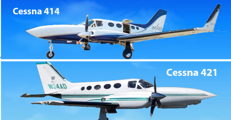 Cessna 414 vs 421: A Comparative Overview