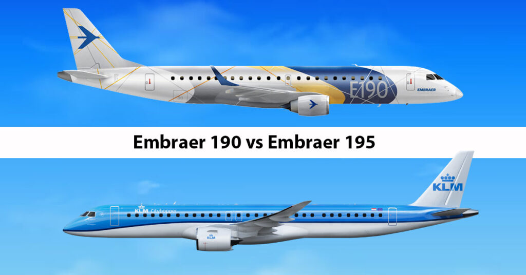 Embraer 190 vs Embraer 195
