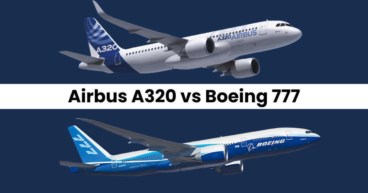 Airbus A320 vs Boeing 777