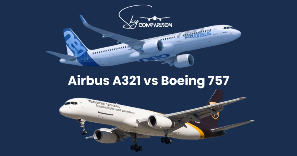 Airbus A321 vs Boeing 757