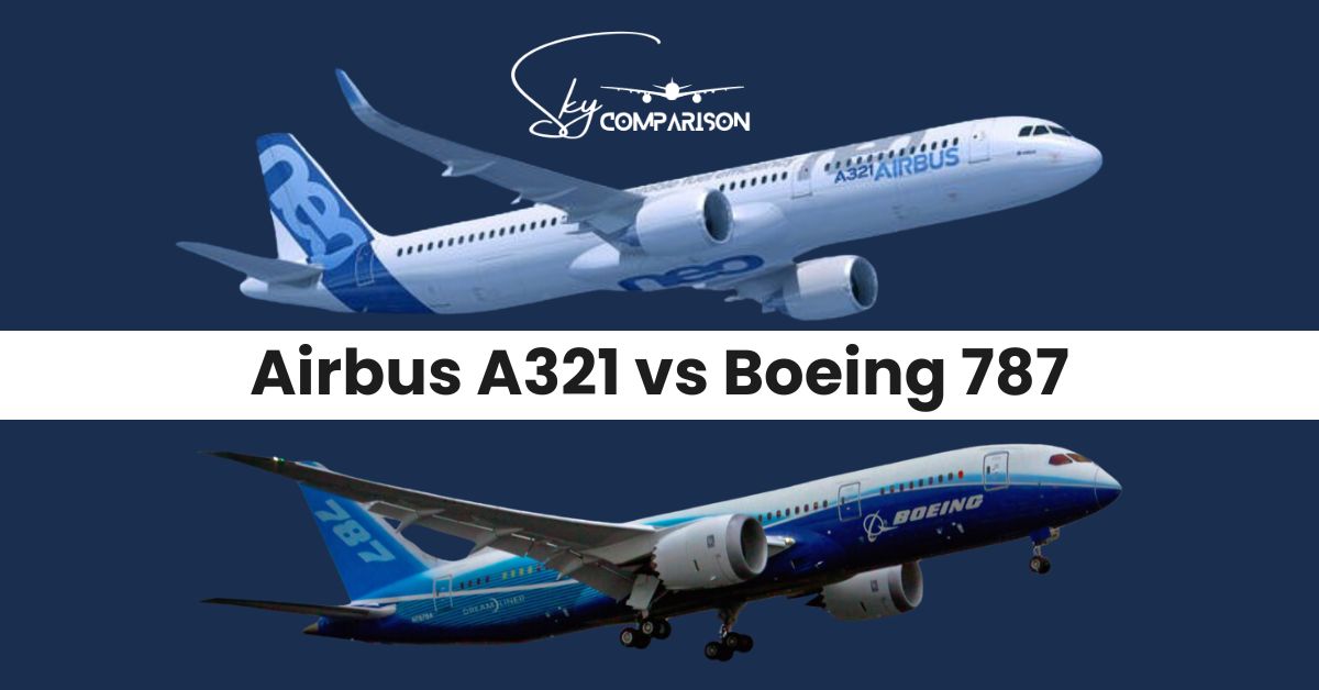 Airbus A321 vs Boeing 787