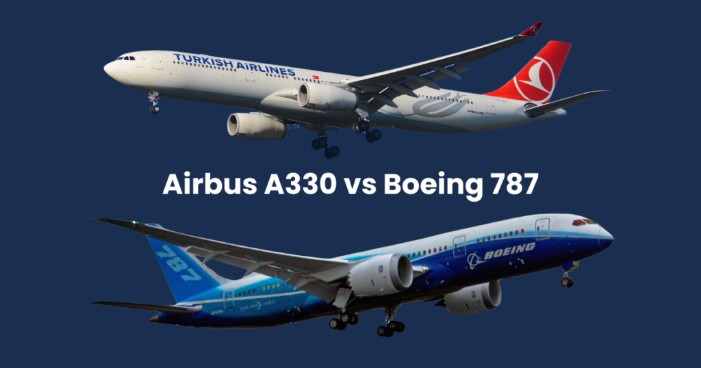 Airbus A330 vs Boeing 787