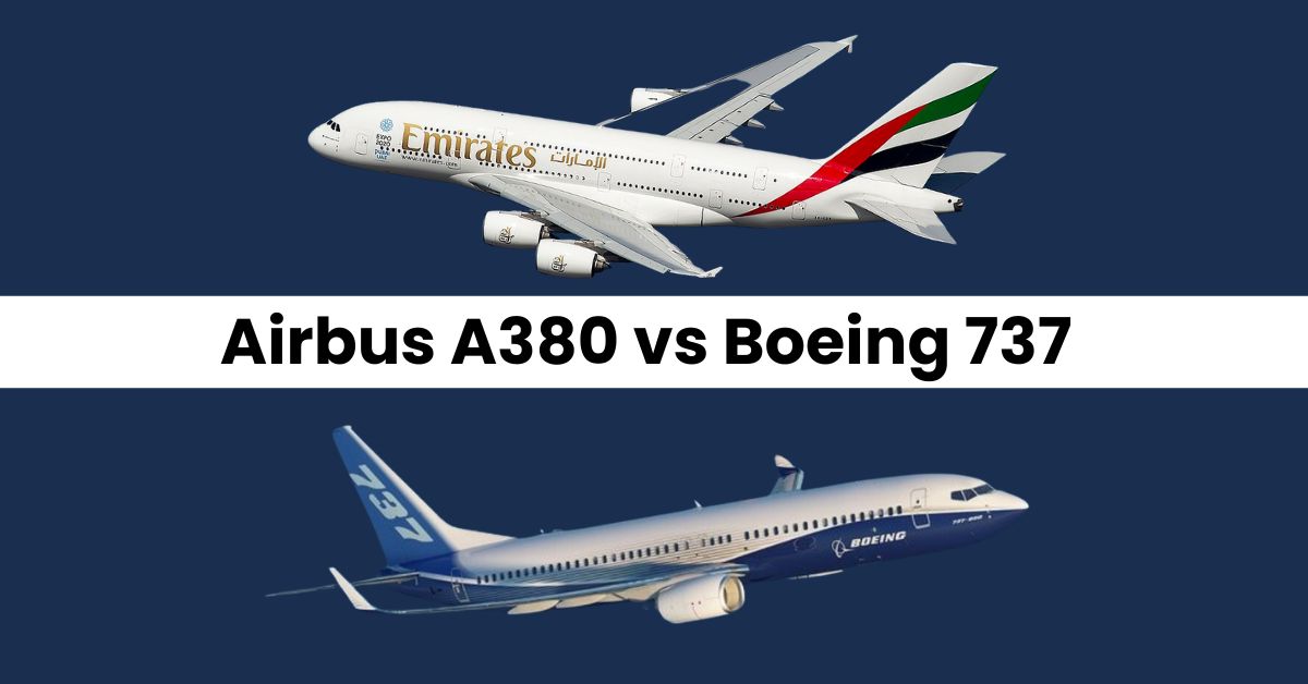 Airbus A380 vs Boeing 737