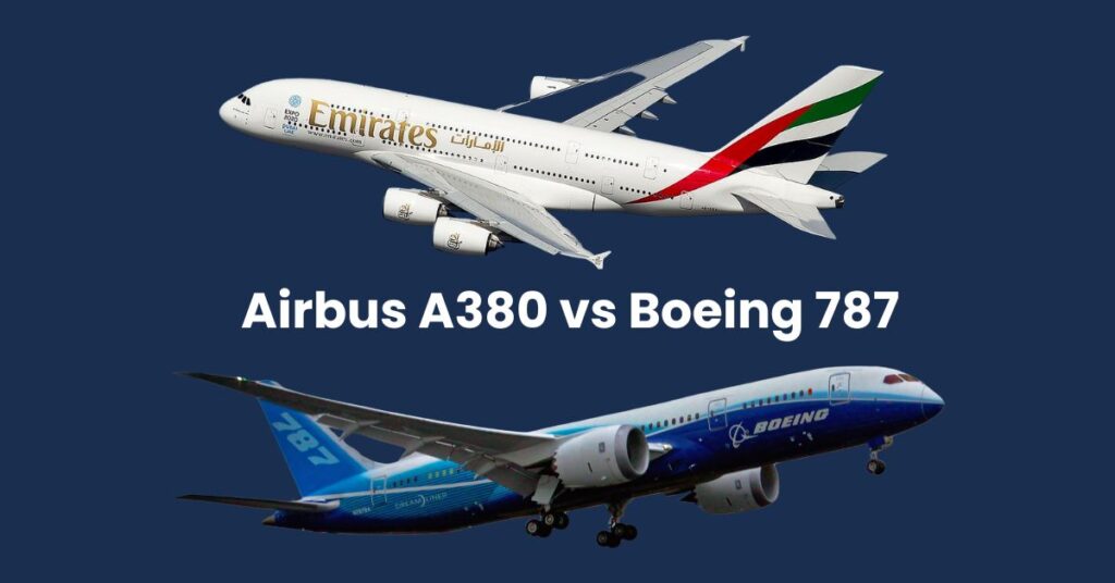 Airbus A380 vs Boeing 787 