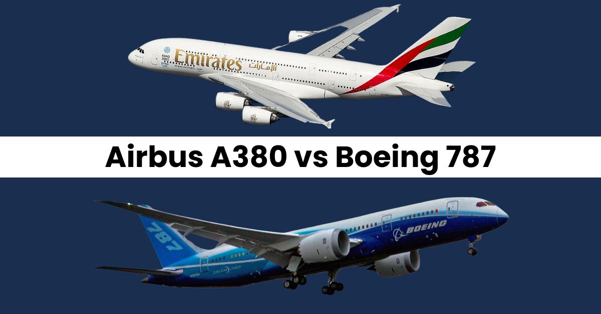 Airbus A380 vs Boeing 787