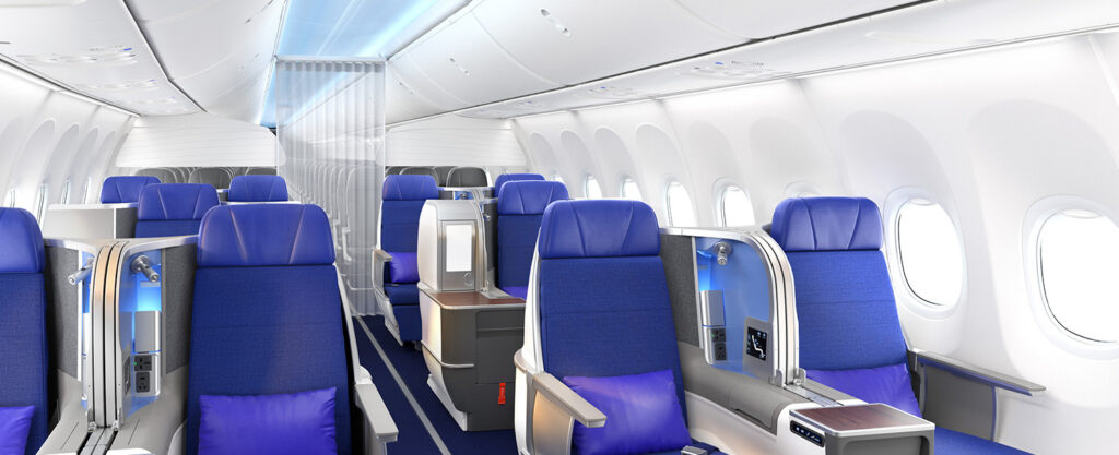 Boeing 737 Comfort and design
