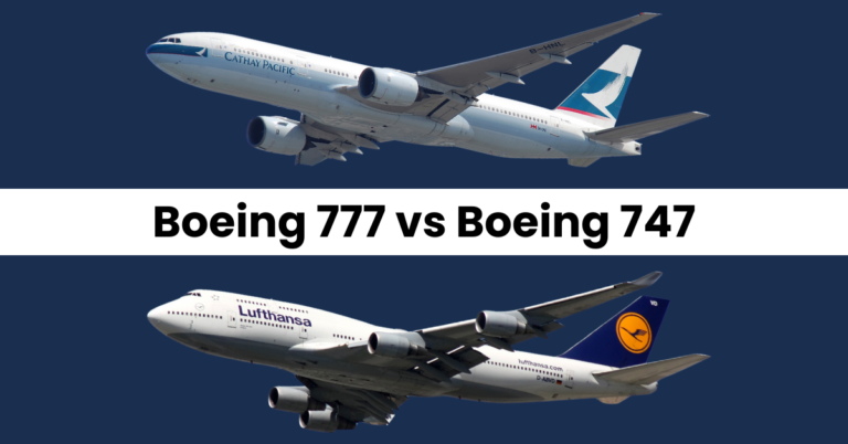 Boeing 777 vs 747 | Twin Power vs Four Engines Aircraft