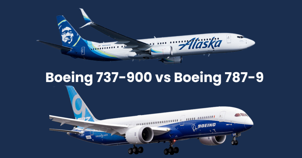 Boeing 737-900 vs Boeing 787-9