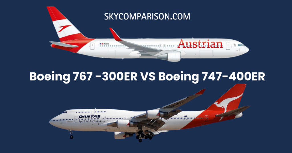 Boeing 767 -300ER VS Boeing 747-400ER