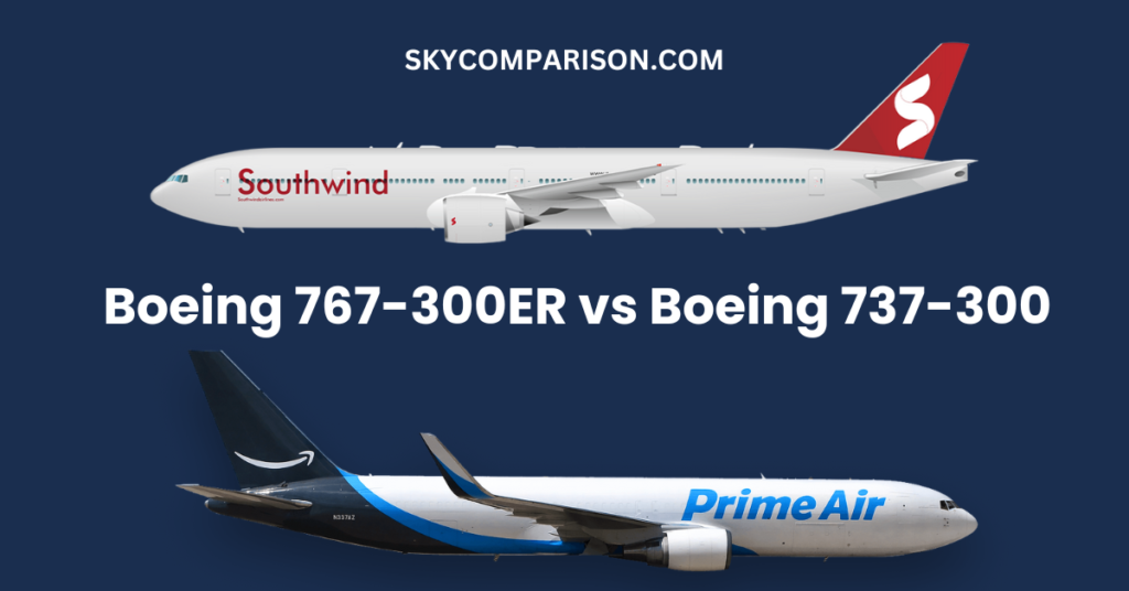 Boeing 767-300ER vs Boeing 737-300