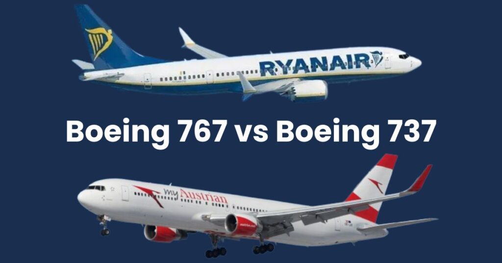 Boeing 767 vs Boeing 737 