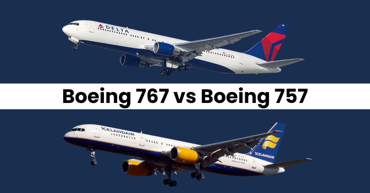Boeing 767 vs 757