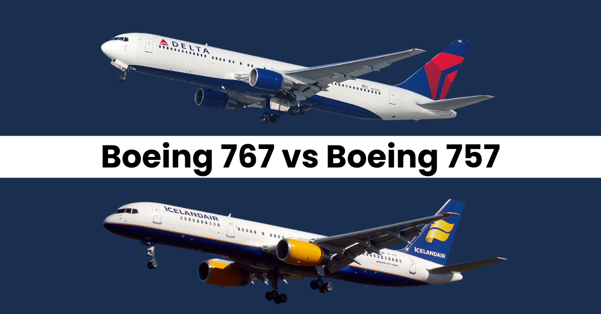 Boeing 767 vs 747 | key variances in size, capacity, range - Sky Comparison