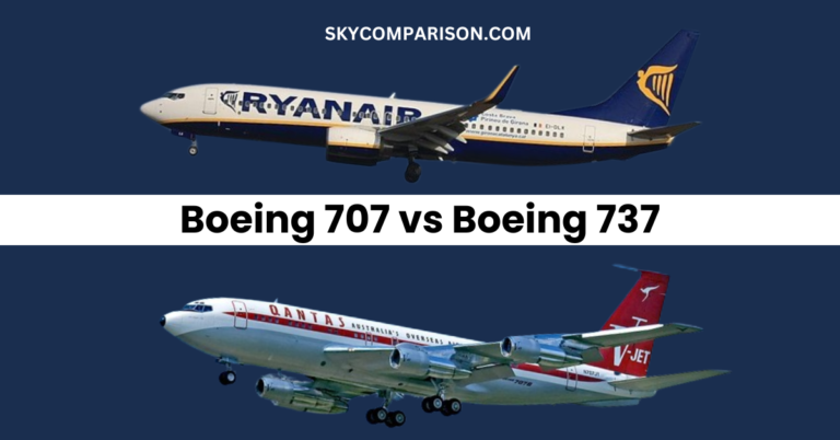 Exploring the Key Differences in Boeing 707 vs 737