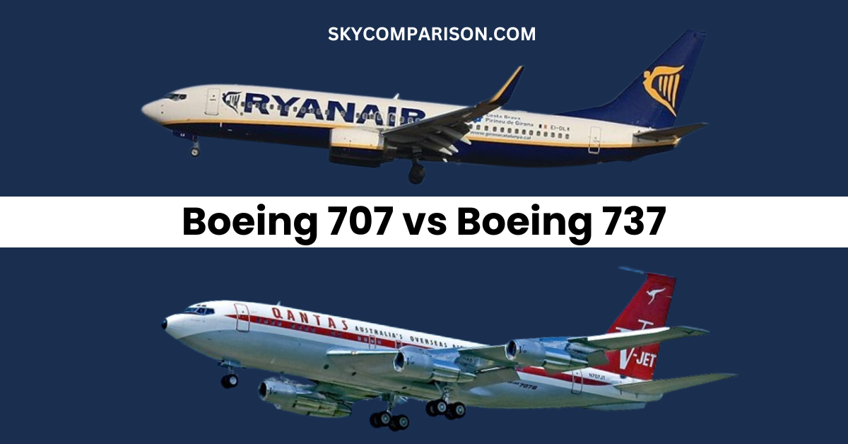 Boeing 707 vs 737