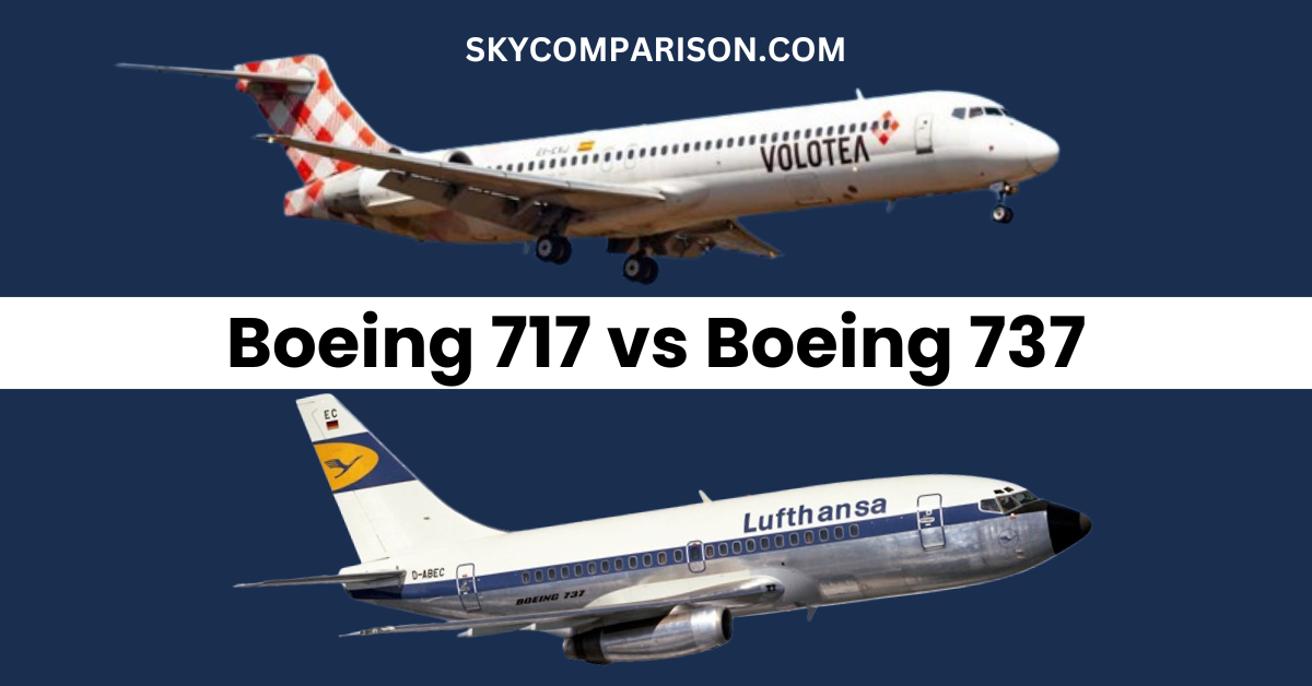 Boeing 717 vs 737