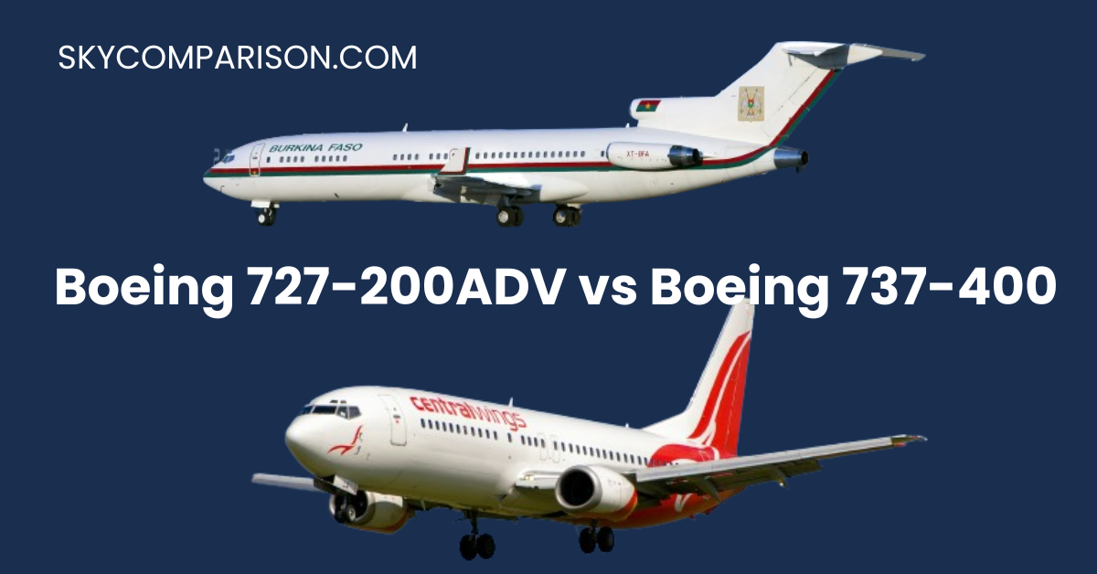 Boeing 727 vs 737 Design, Performance and Seating Capacity - Sky Comparison