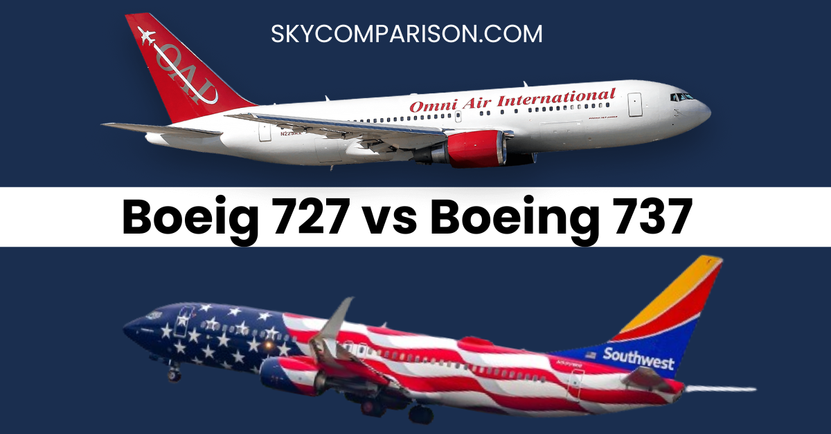 Boeing 727 vs 737