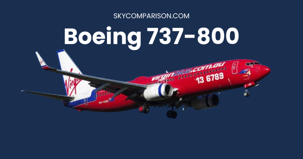 Boeing 737-800 Narrow Body commercial Plane