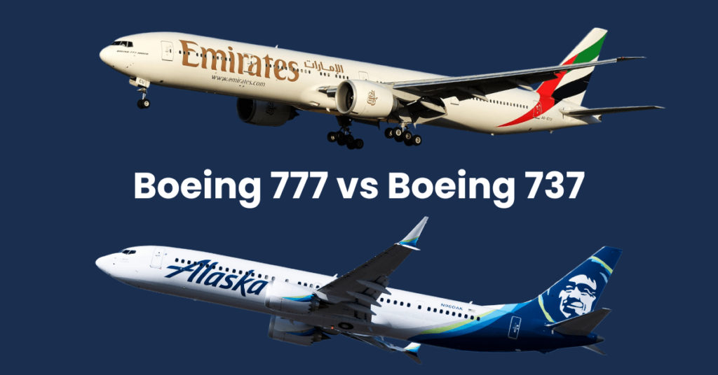 Boeing 777 vs Boeing 737 