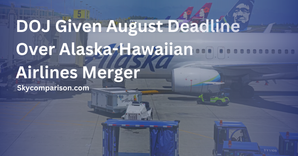 DOJ Given August Deadline Over Alaska-Hawaiian Airlines Merger