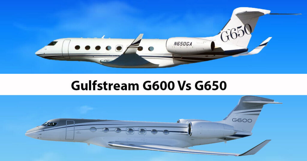 Gulfstream G600 vs G650