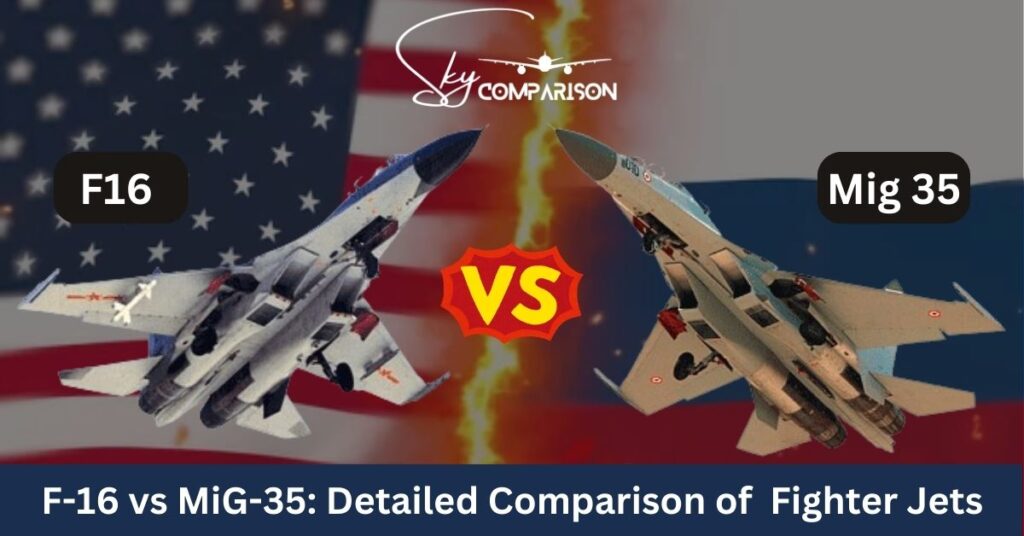 F-16 vs MiG-35 Detailed Comparison of Fighter Jets