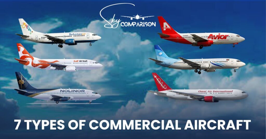 TYPES OF COMMERCIAL AIRCRAFT